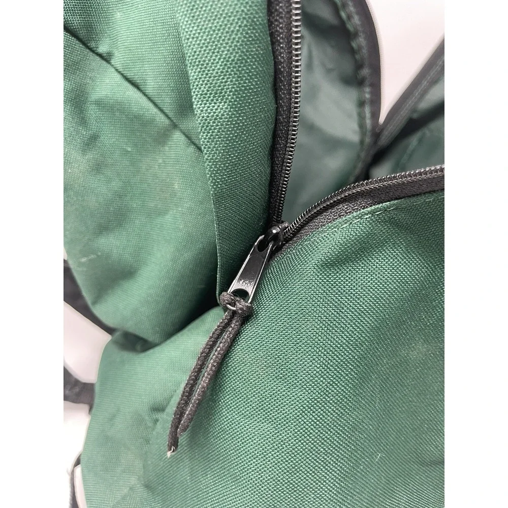 Vintage Embroidered Moosehead Canadian Lager Beer‎ Backpack, Leather Bottom